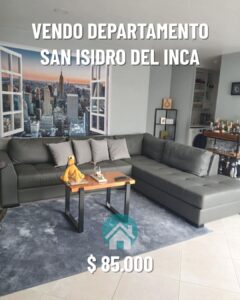 Departamento en Venta San Isidro del Inca Quito