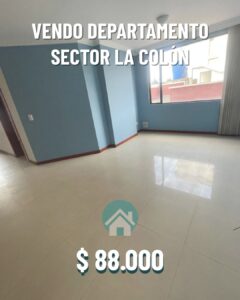 Vendo departamento en la Colón